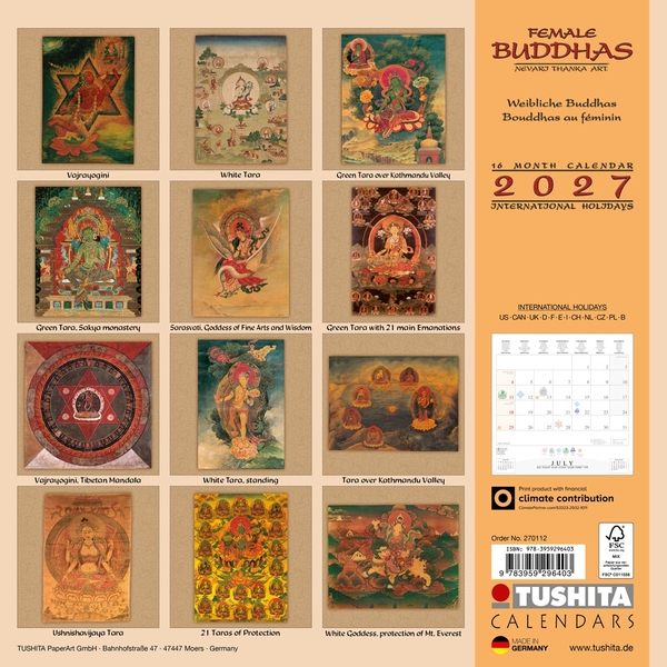 Паперова книга «Female Buddhas 2027» - фото №1