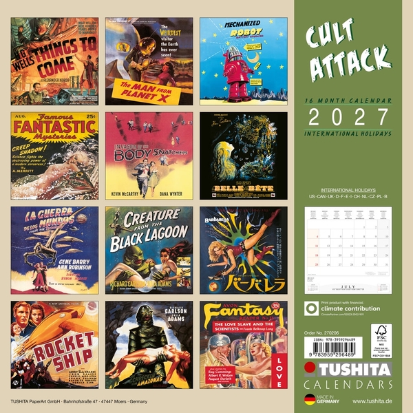 Бумажная книга «Cult Attack 2027» - фото №1
