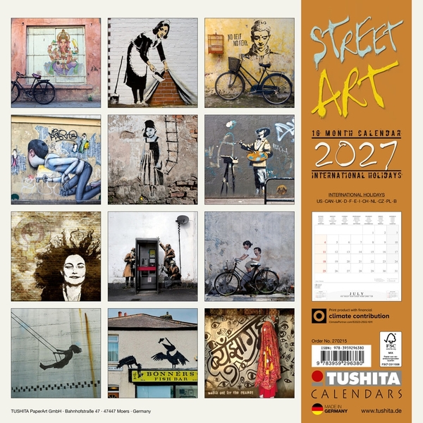Бумажная книга «Street Art 2027» - фото №1