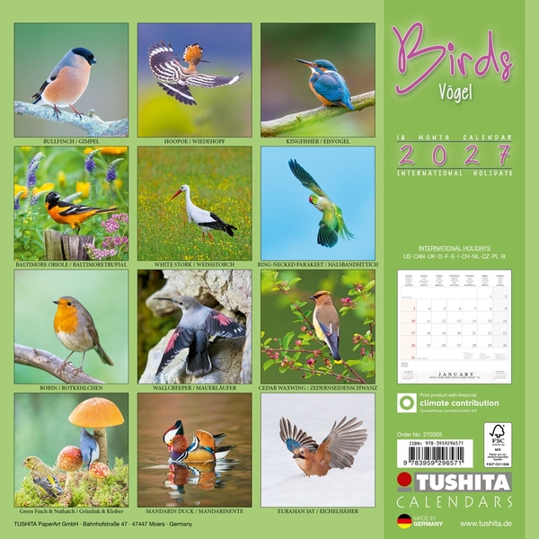 Бумажная книга «Birds 2027» - фото №1