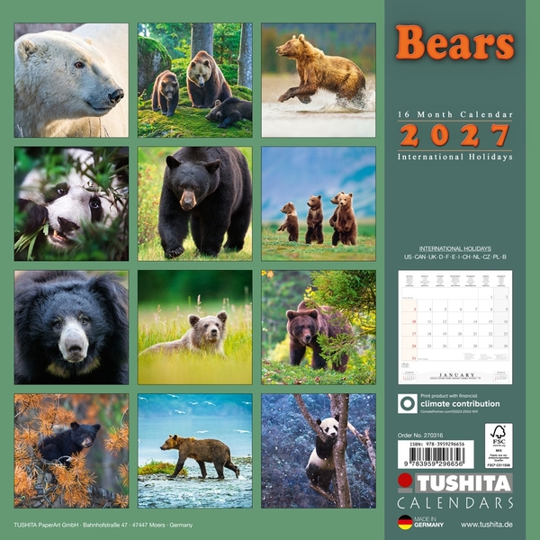 Бумажная книга «Bears 2027» - фото №1