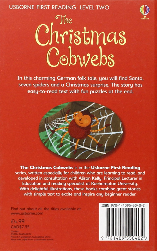 Паперова книга «The Christmas Cobwebs», автор Леслі Сімс - фото №1