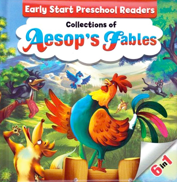 Паперова книга «Collections of Aesop's Fables 6 in 1. Book 1 » - фото №1