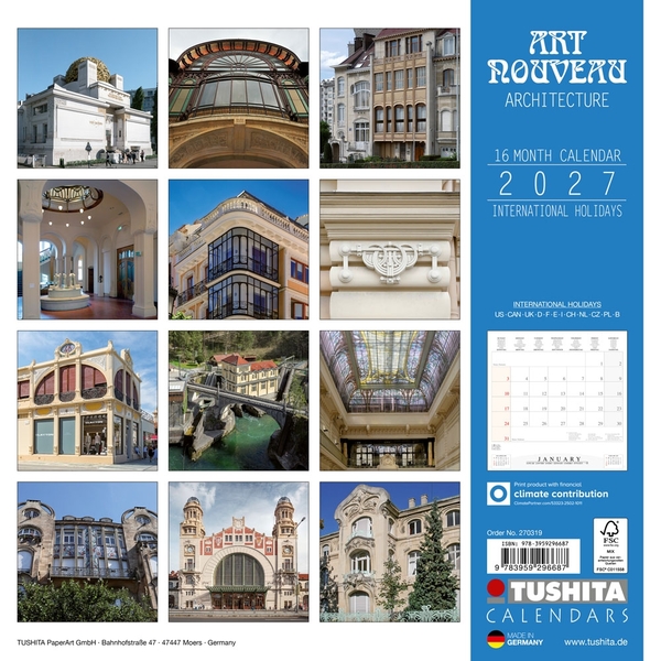 Бумажная книга «Art Nouveau. Architecture 2027» - фото №1