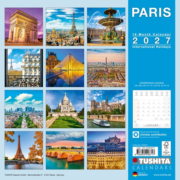 Бумажная книга «Paris 2027» - фото №1