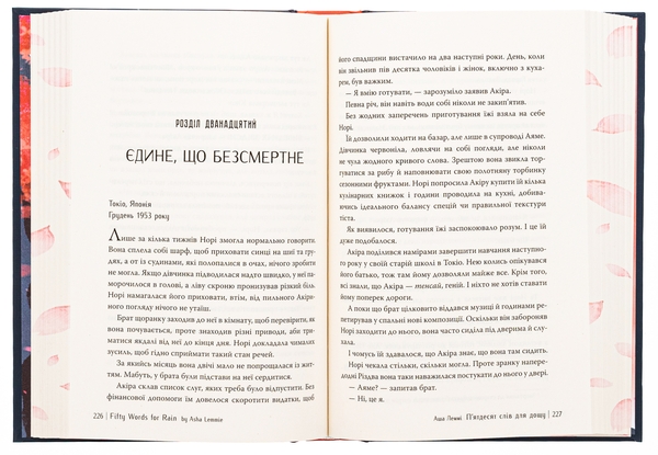 Паперова книга «П’ятдесят слів для дощу», автор Аша Леммі - фото №1