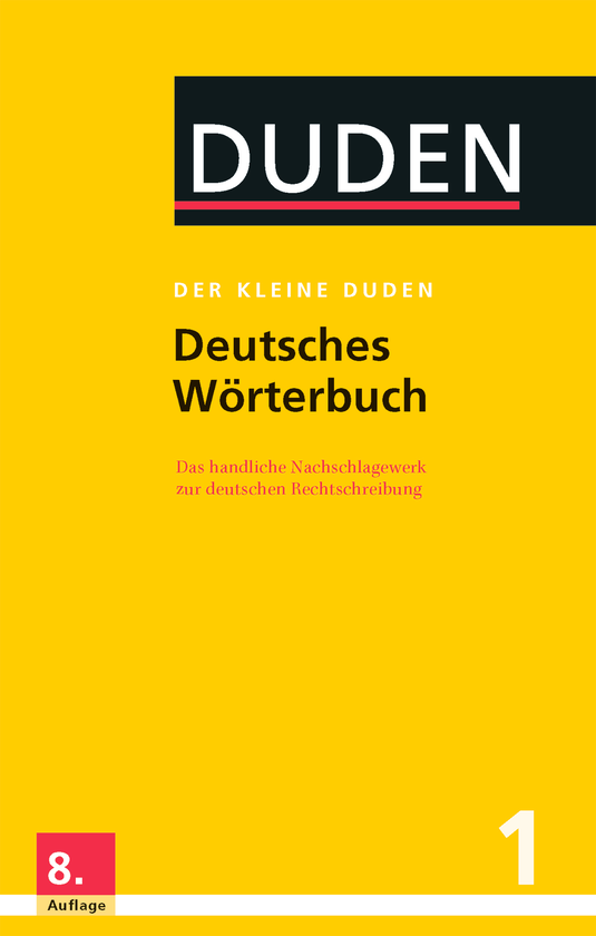 Бумажная книга «Der Kleine Duden: Der Kleine Duden - Deutsches Worterbuch» - фото №1