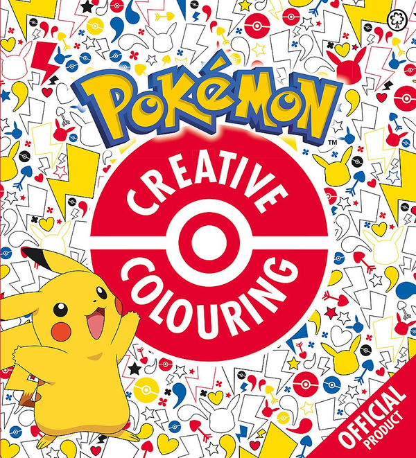 Бумажная книга «The Official Pokemon Creative Colouring» - фото №1