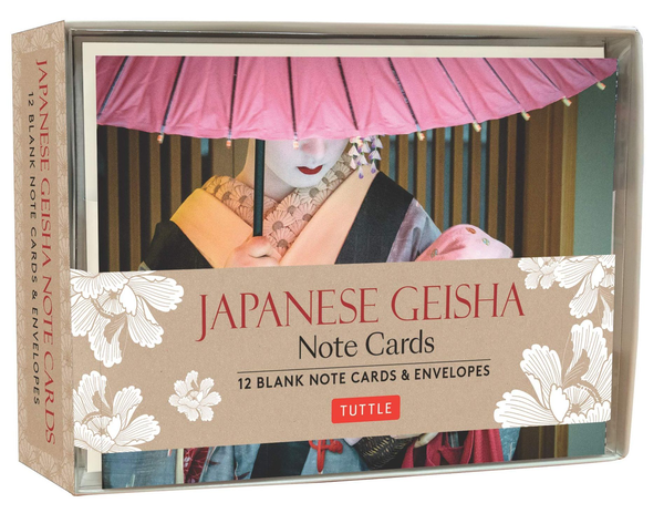 Паперова книга «Japanese Geisha Note Cards» - фото №1