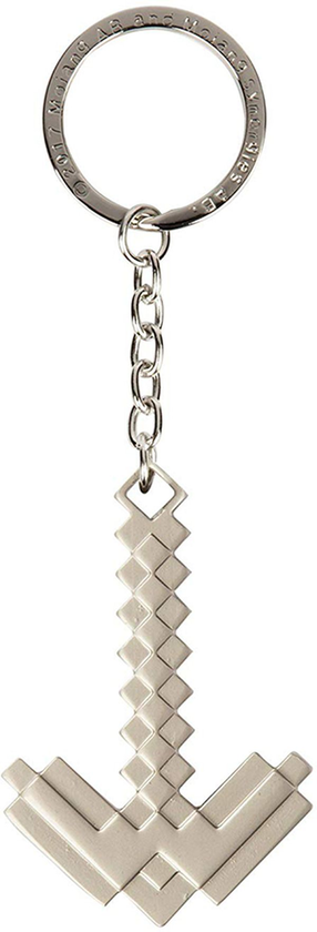  «Брелок JINX Minecraft Metal Pickaxe (JINX-7141)», бренду JINX - фото №1