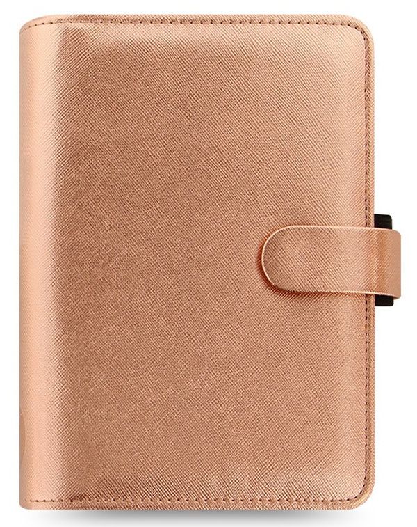  «Органайзер Filofax Saffiano Personal Metallic Rose Gold (20-022573)», бренда Filofax - фото №1