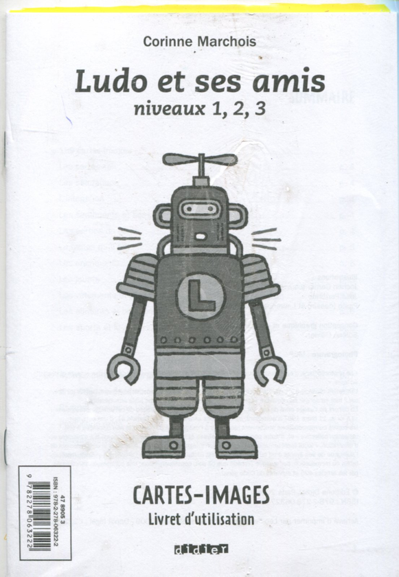 Бумажная книга «Ludo et ses amis flashcards - 159 cartes images», автор Коринн Марше - фото №1