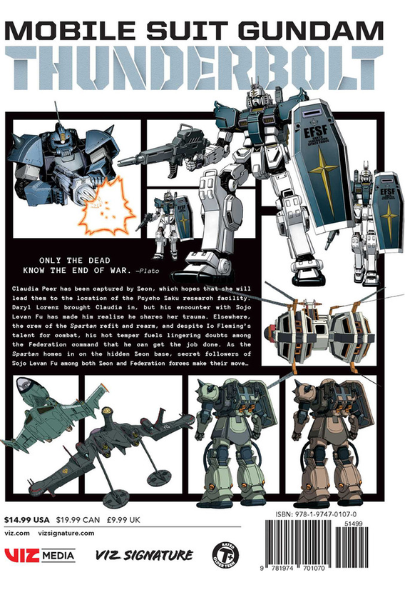 Бумажная книга «Mobile Suit Gundam Thunderbolt. Volume 10», автор Ясуо Отагаки - фото №1