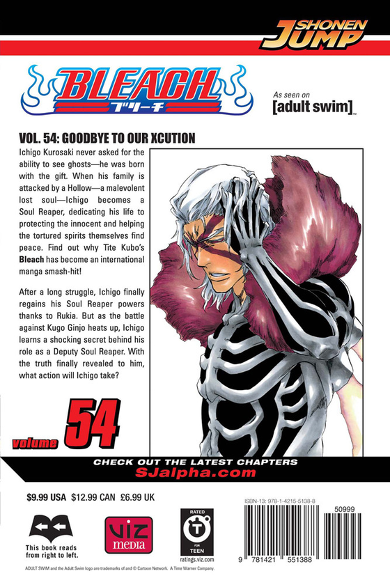 Паперова книга «Bleach. Volume 54», автор Тайто Кубо - фото №1