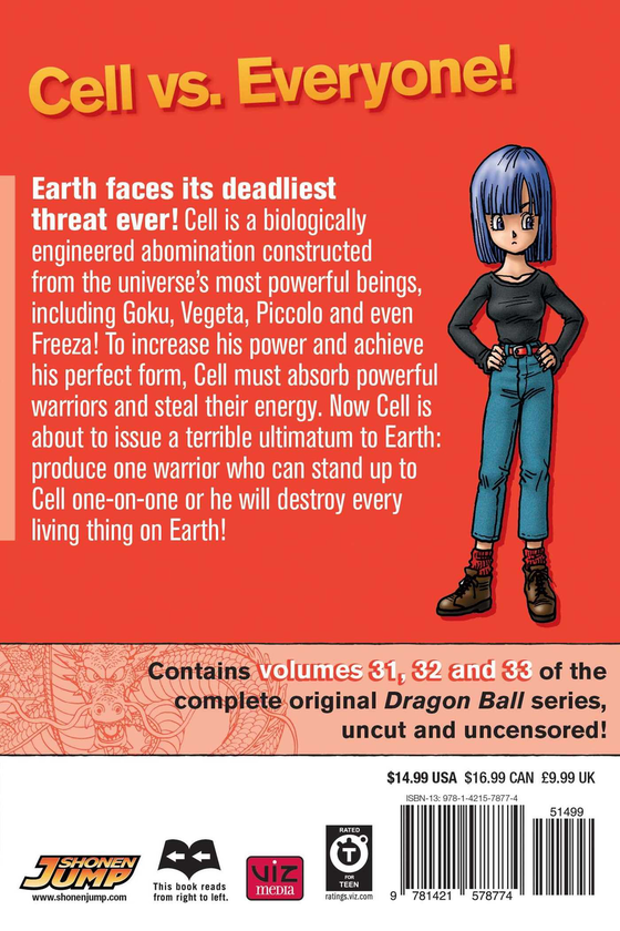 Бумажная книга «Dragon Ball. 3-in-1 Edition. Volume 11», автор Акира Торияма - фото №1