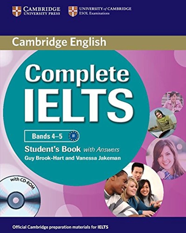 Паперова книга «Complete IELTS Bands 4–5 Student's Book with Answers with CD-ROM», авторів Ванесса Джейкман, Гай Брук-Харт - фото №1
