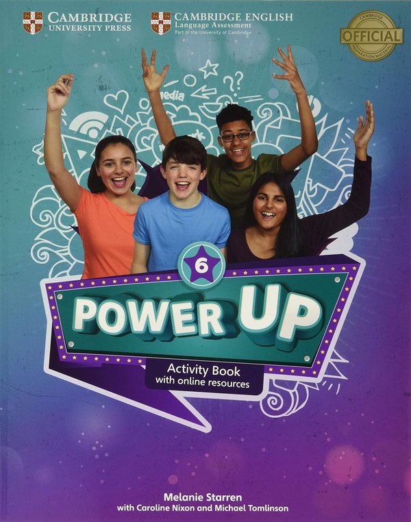 [object Object] «Power Up Level 6 Activity Book with Online Resources and Home Booklet», авторов Майкл Томлинсон, Кэролайн Никсон, Мелани Старрен - фото №1