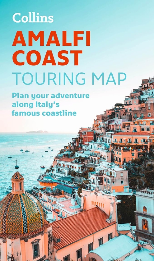 Бумажная книга «Amalfi Coast Touring Map» - фото №1
