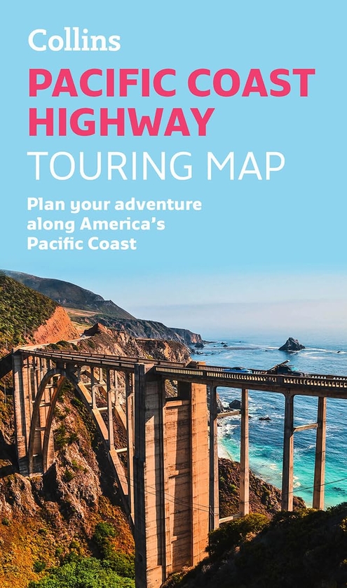 Бумажная книга «Pacific Coast Highway Adventure Map: Plan your dream road trip along America’s iconic west coast» - фото №1