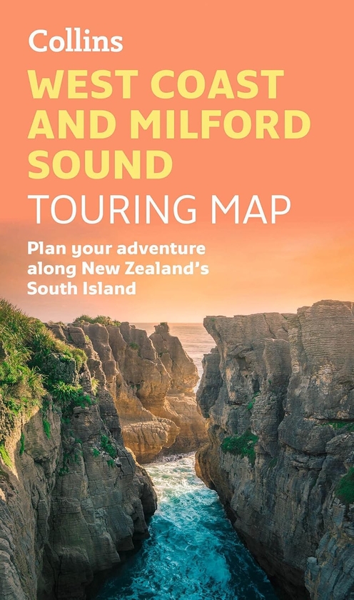 [object Object] «West Coast and Milford Sound Adventure Map: Plan your dream road trip along New Zealand’s South Island» - фото №1