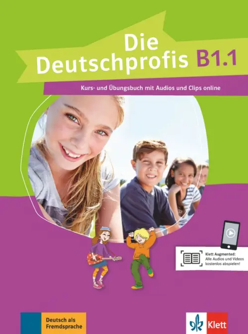Бумажная книга «Die Deutschprofis B1.1. Kurs- und Übungsbuch mit Audios und Clips», автор Ольга Сверлова - фото №1