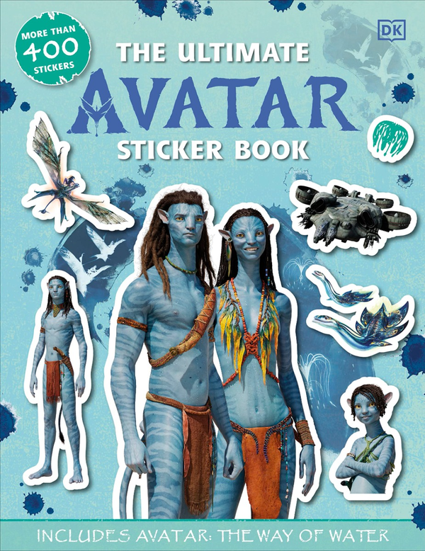 [object Object] «The Ultimate Avatar Sticker Book: Includes Avatar The Way of Water», автор Мэтт Джонс - фото №1
