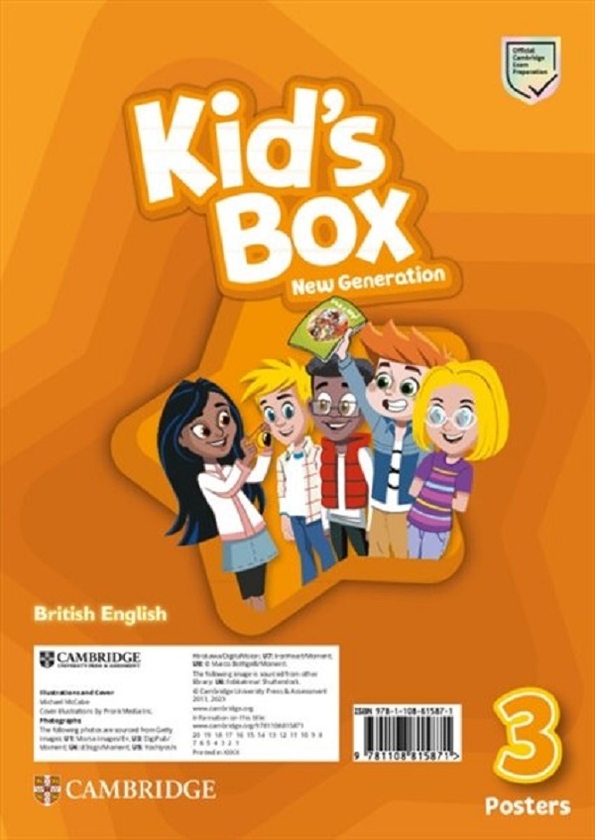 [object Object] «Kid's Box New Generation Level 3 Posters British English», авторів Керолайн Ніксон, Майкл Томлінсон - фото №1