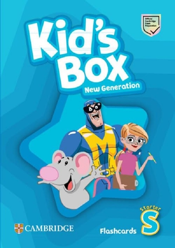 [object Object] «Kid's Box New Generation Starter Flashcards British English», авторов Кэролайн Никсон, Майкл Томлинсон - фото №1