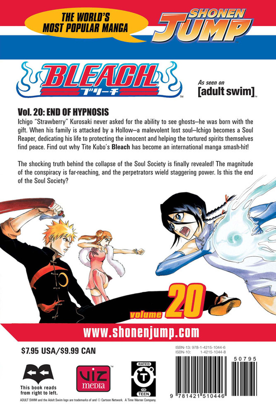 Бумажная книга «Bleach. Volume 20», автор Тайто Кубо - фото №1