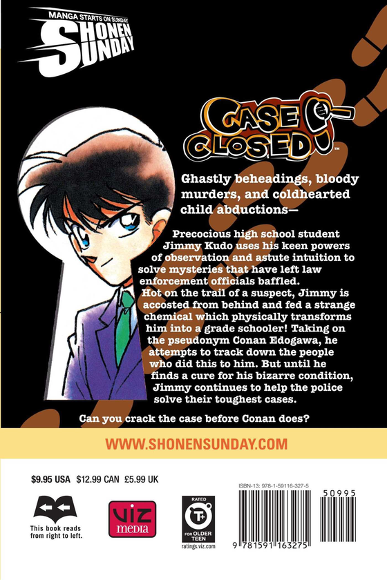 Паперова книга «Case Closed. Volume 1», автор Гошьо Аояма - фото №1