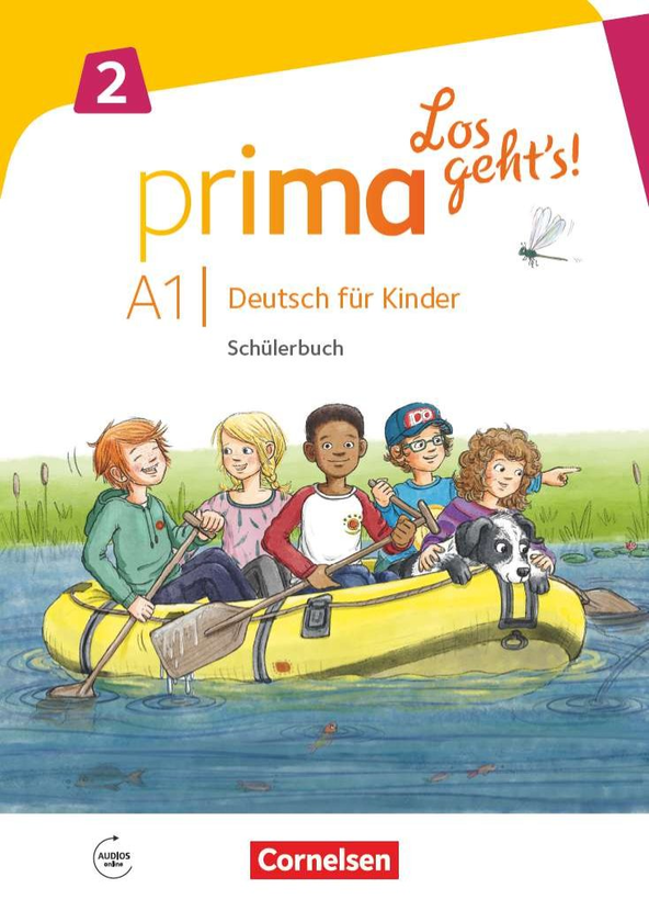 Бумажная книга «Prima - Los geht's! - Deutsch für Kinder Band 2. Schülerbuch mit Audios online», авторов Анжелика Лундквист-Мог, Л. Цепилевская-Качмарек, Александра Обрадович - фото №1