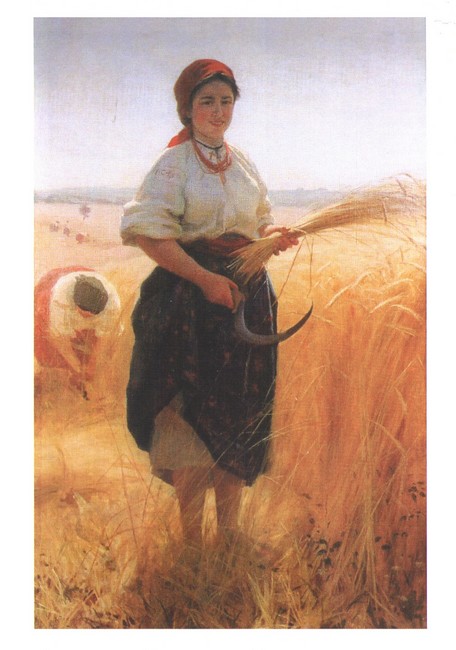 «Листівка Жниця, 1889 (uaMP05)», бренда Artistic Card - фото №1