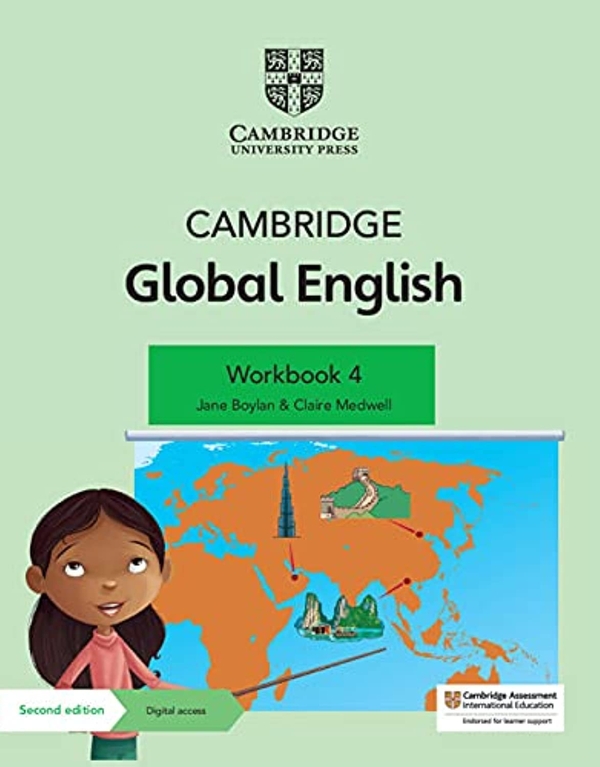 [object Object] «Cambridge Global English. Workbook 4 with Digital Access (1 Year)», авторів Джейн Бойлан, Клер Медвелл - фото №1