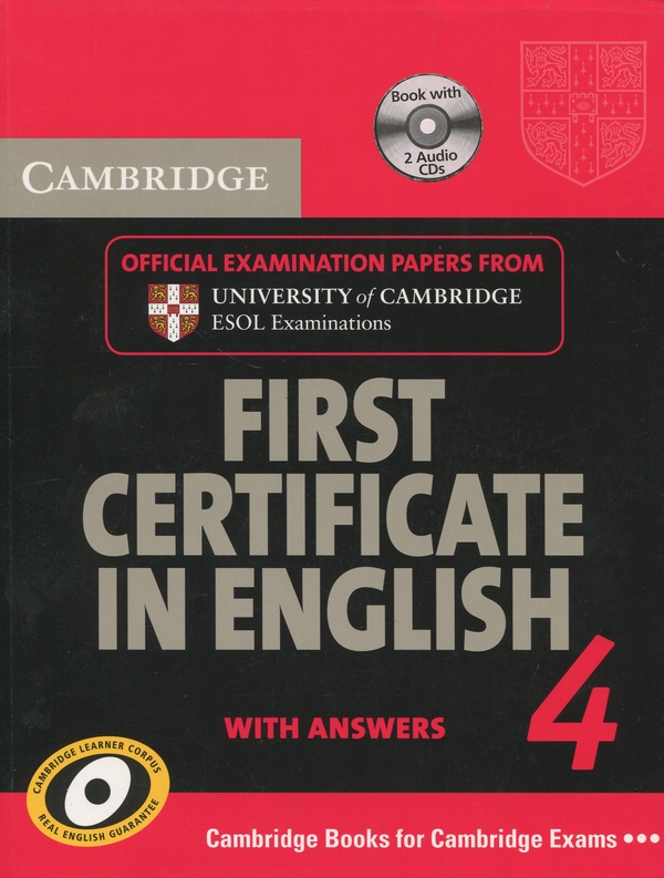 Паперова книга «First Certificate іn English 4. Self-study Pack for update exam (+ CD)» - фото №1
