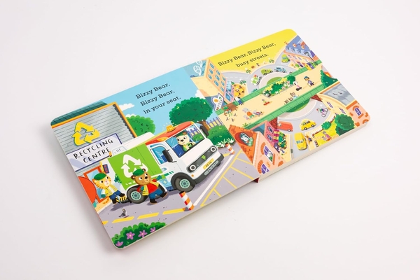 Бумажная книга «Bizzy Bear: Recycling Truck» - фото №1