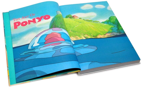 Бумажная книга «The Art of Ponyo», автор Хаяо Миядзаки - фото №1