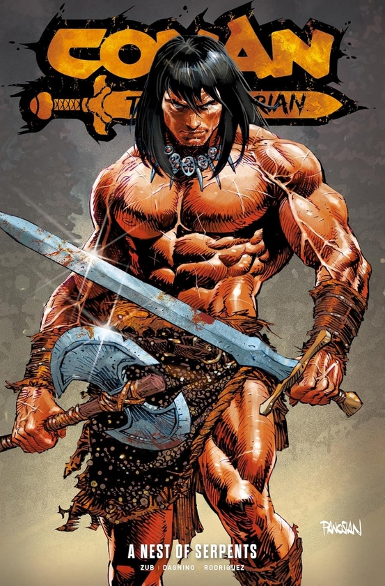 Паперова книга «Conan the Barbarian: A Nest of Serpents», авторів Фернандо Дагніно, Джим Зуб - фото №1