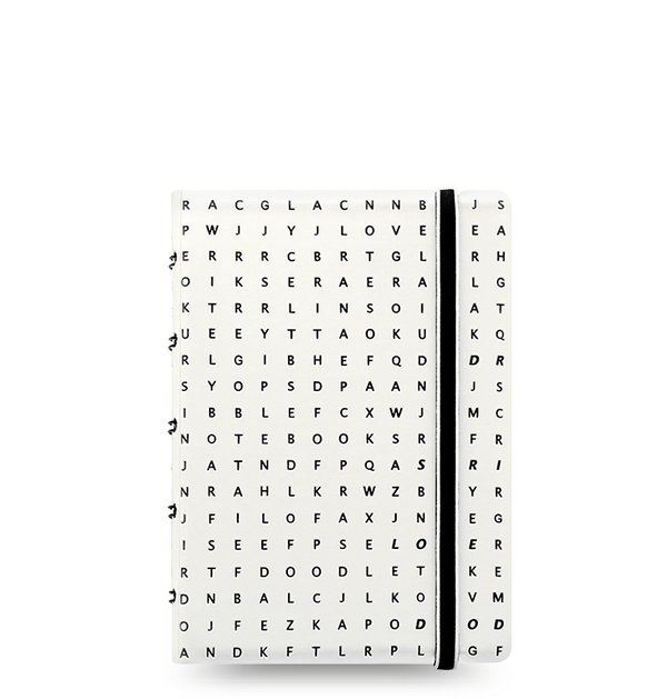  «Блокнот Filofax Impressions Pocket Black/White (115046)», бренда Filofax - фото №1