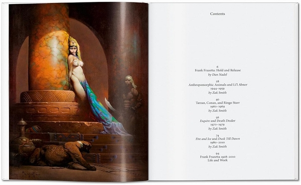 Бумажная книга «Frank Frazetta», авторов Дэн Нейдел, Зак Смит - фото №1