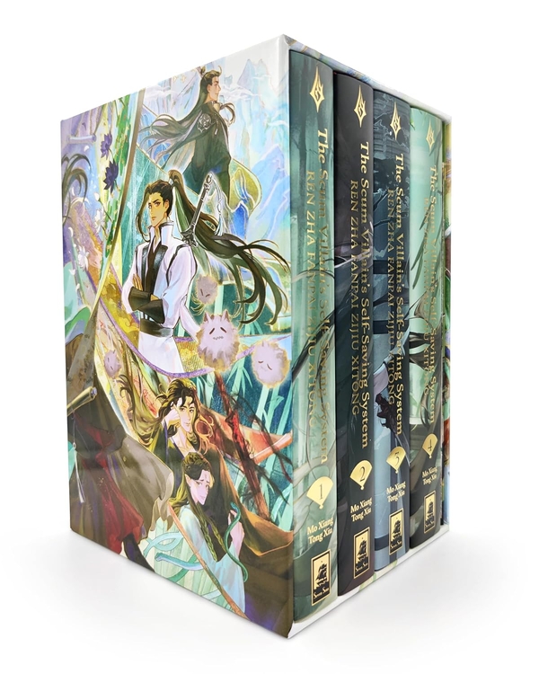 Бумажная книга «The Scum Villain's Self-Saving System: Ren Zha Fanpai Zijiu Xitong (Deluxe Hardcover Novel) Box Set», автор Мосян Тонсёв - фото №1