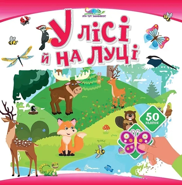 Паперова книга «У лісі й на луці » - фото №1