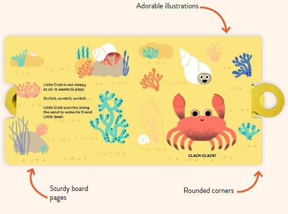 Бумажная книга «Clack-Clack, Little Crab!», автор Эми Блэй - фото №1