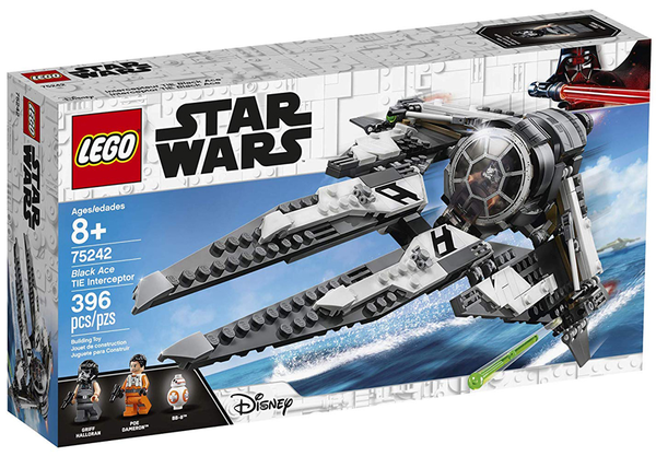  «Конструктор LEGO Star Wars Перехоплювач СІД Чорного аса 396 деталей (75242)», бренду LEGO - фото №1