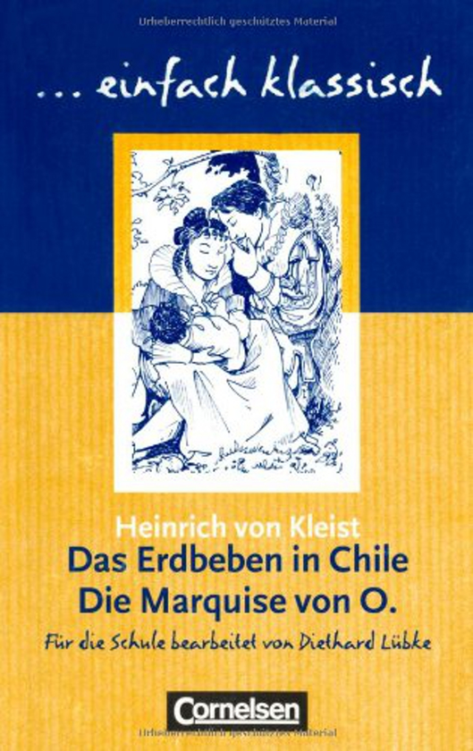 [object Object] «Einfach klassisch. Erdbeben in Chile», авторов Дитард Любке, Генрих фон Клейст - фото №1