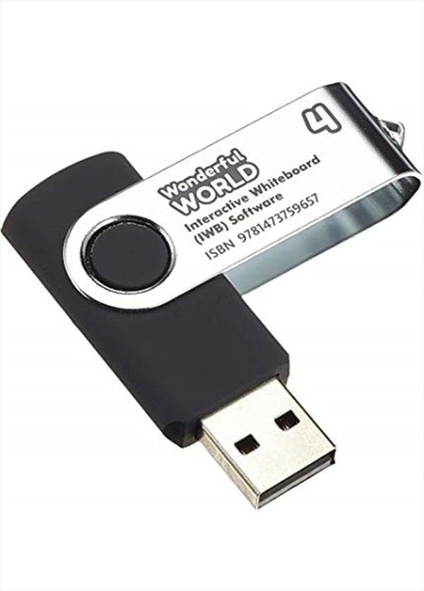 Бумажная книга «Wonderful World Second Edition 4 Interactive Whiteboard Software (USB)» - фото №1