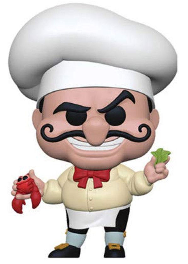  «Коллекционная фигурка Funko POP! Little Mermaid Chef Louis 10 см (FK40104)», бренда Funko Pop - фото №1