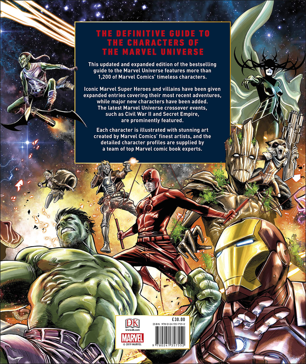Бумажная книга «Marvel Encyclopedia New Edition», автор Стэн Ли - фото №1