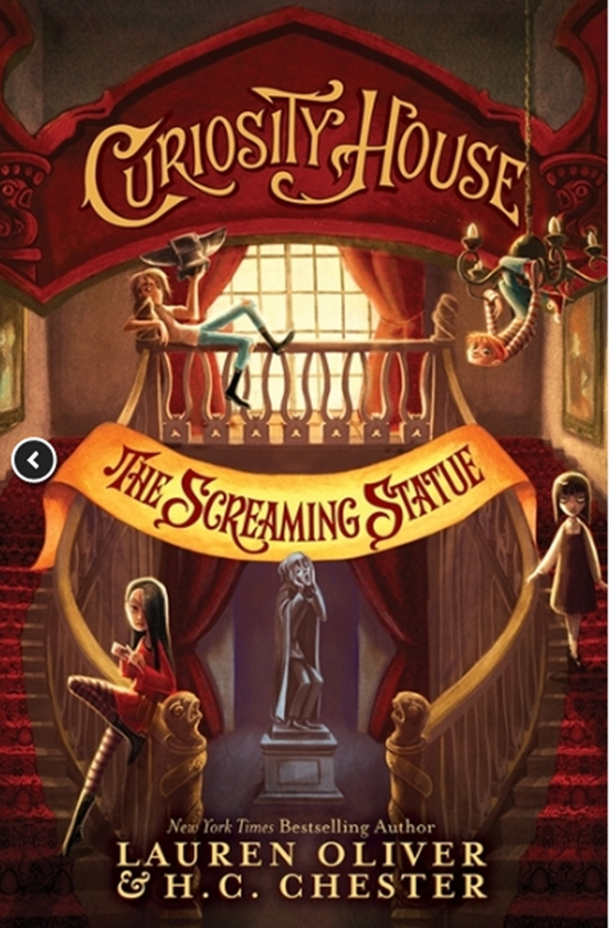 Бумажная книга «Curiosity House: The Screaming Statue Book Two», авторов Лорен Оливер, Г. К. Честер - фото №1