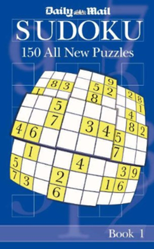 Паперова книга «The Daily Mail Book of Sudoku I», автор Мейл Делі - фото №1