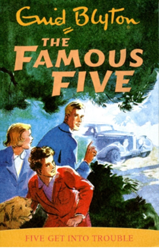 Паперова книга «Famous Five: Five Get Into Trouble», автор Інід Блайтон - фото №1